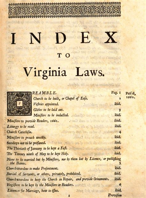 Virginia Law